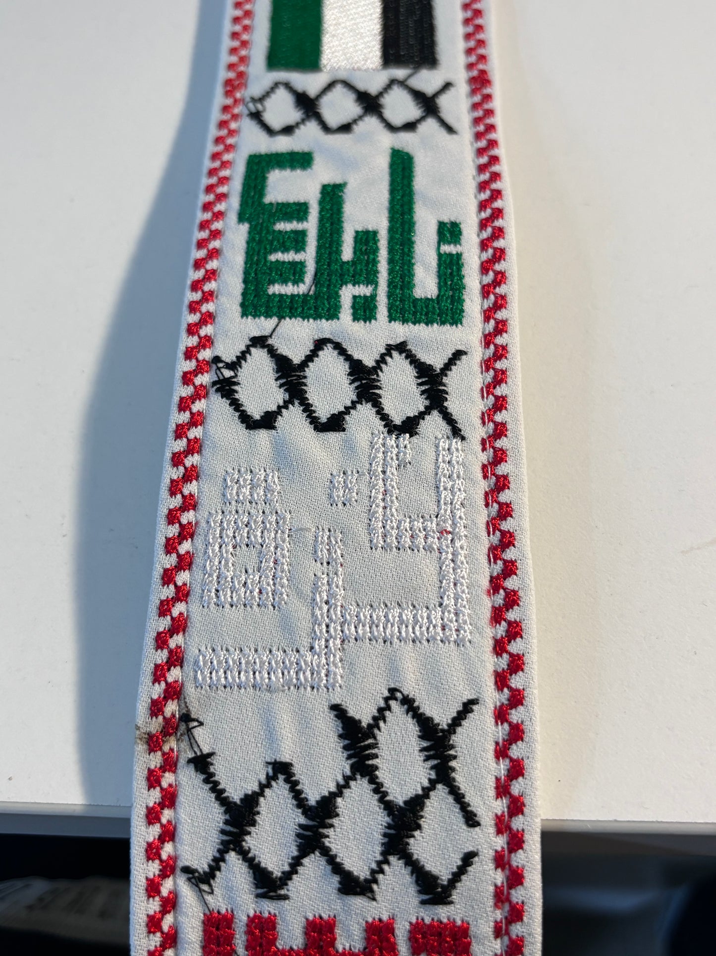 Bag or Camera Strap: Palestinian Cities, Flag And Keffiyeh Pattern