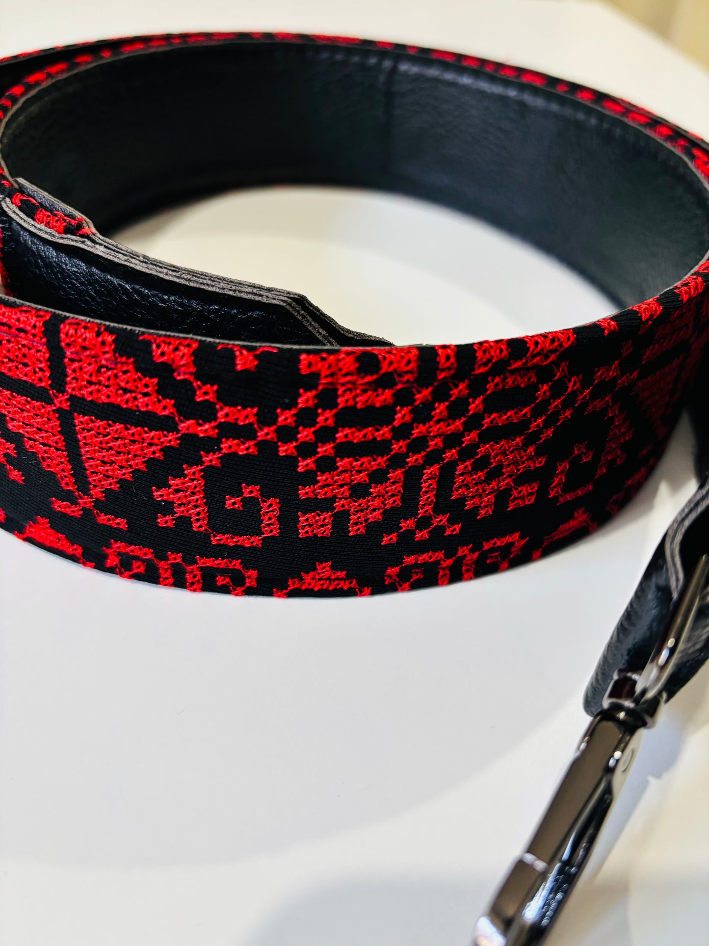 Bag/Camera Strap Red Tatreez
