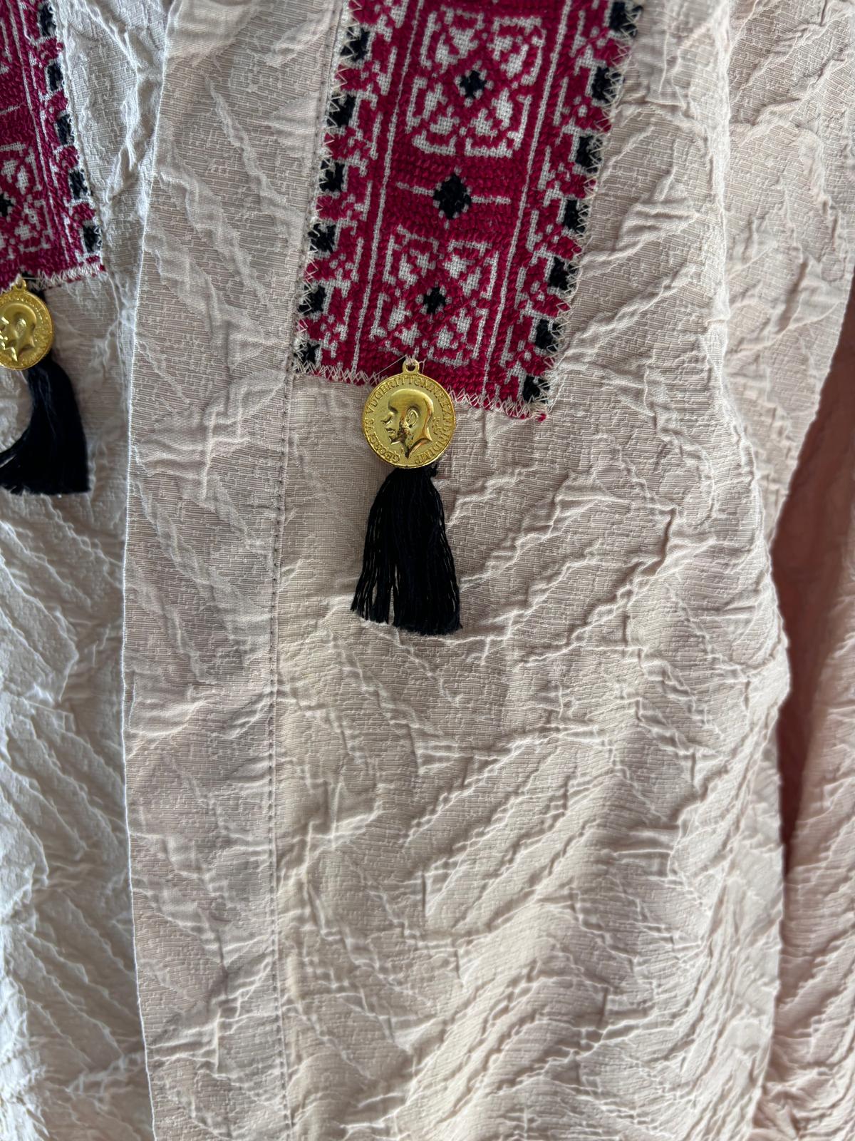 Summer Cardigan with Hand-Embroidered Details (Design 1)