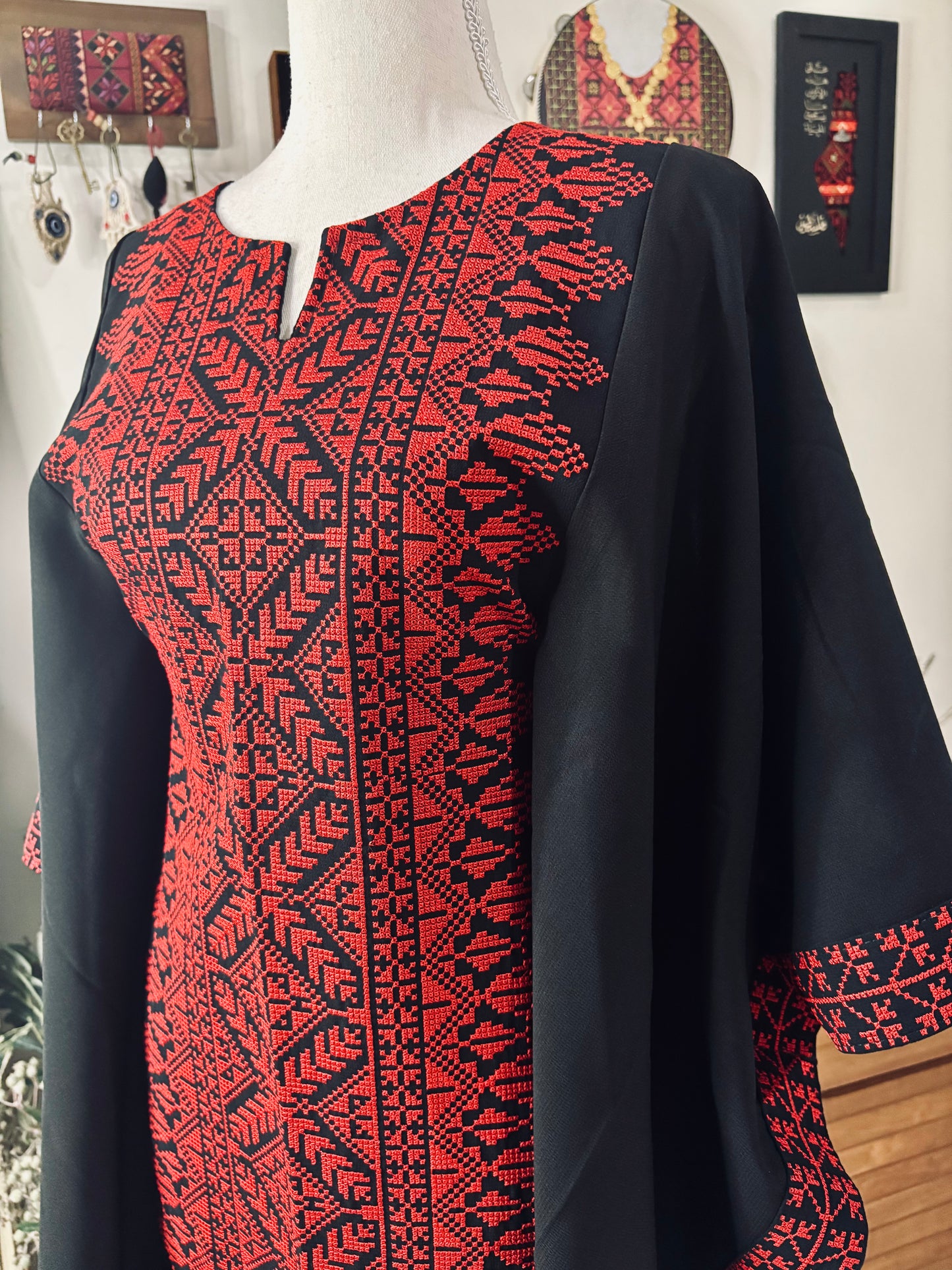 Butterfly Chiffon Abaya