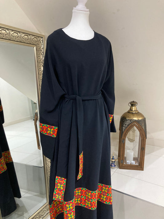 Cultural Black Dress.