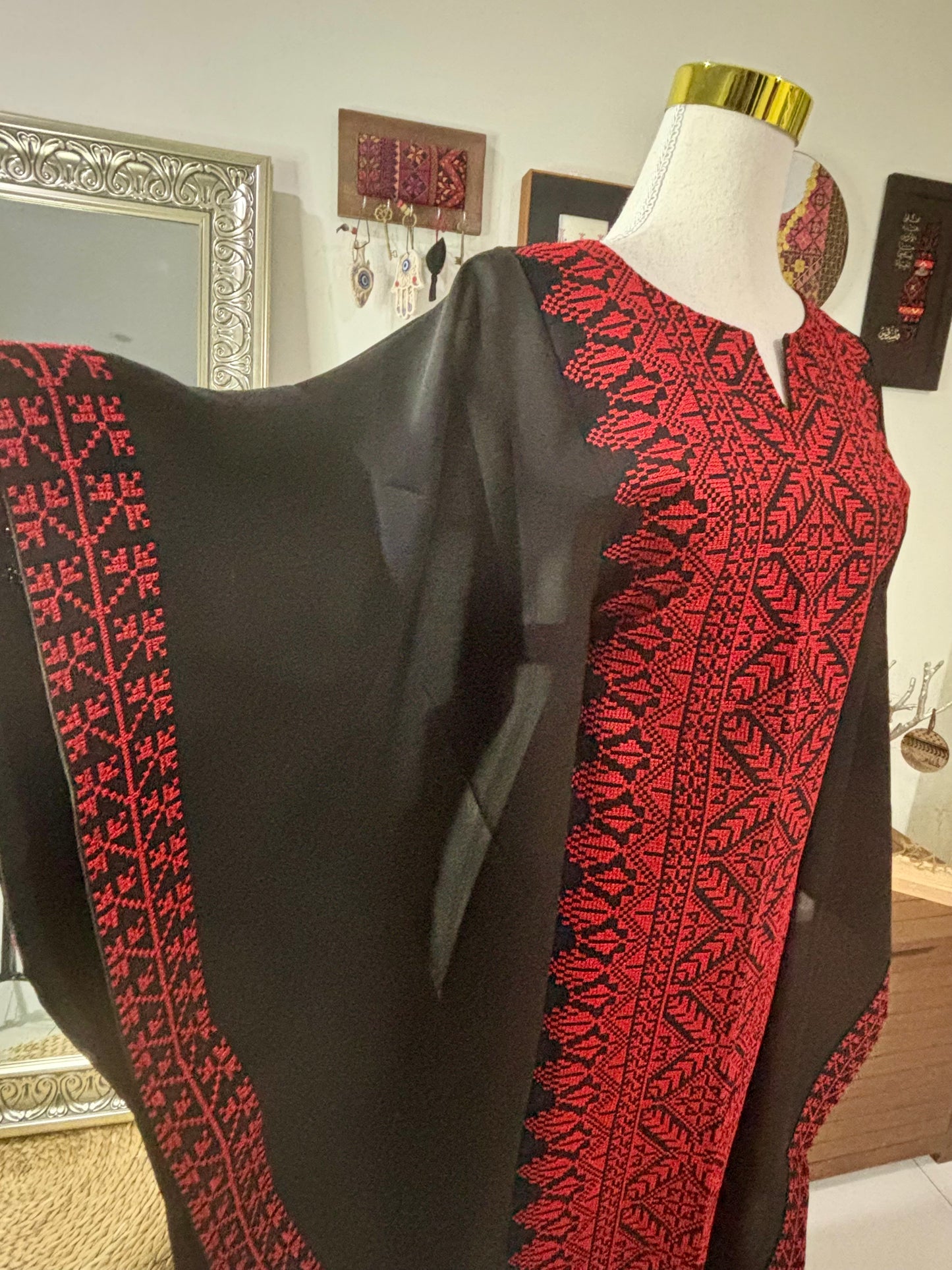 Butterfly Chiffon Abaya