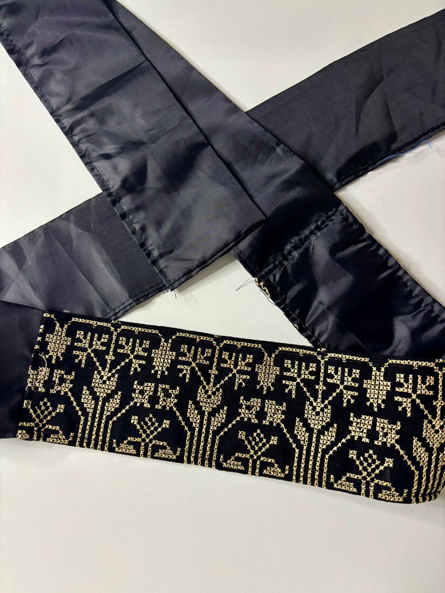 Tatreez Headband or Belt (no coins) Gold