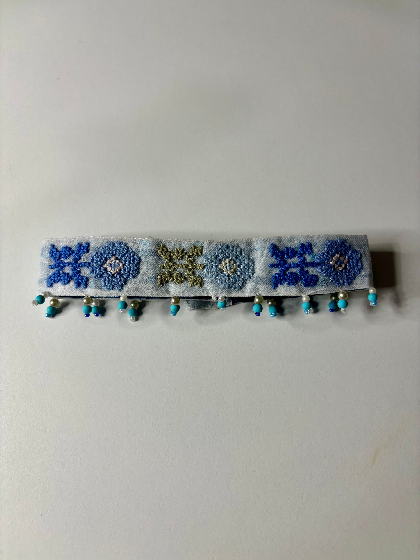 Tatreez Choker (Blue)