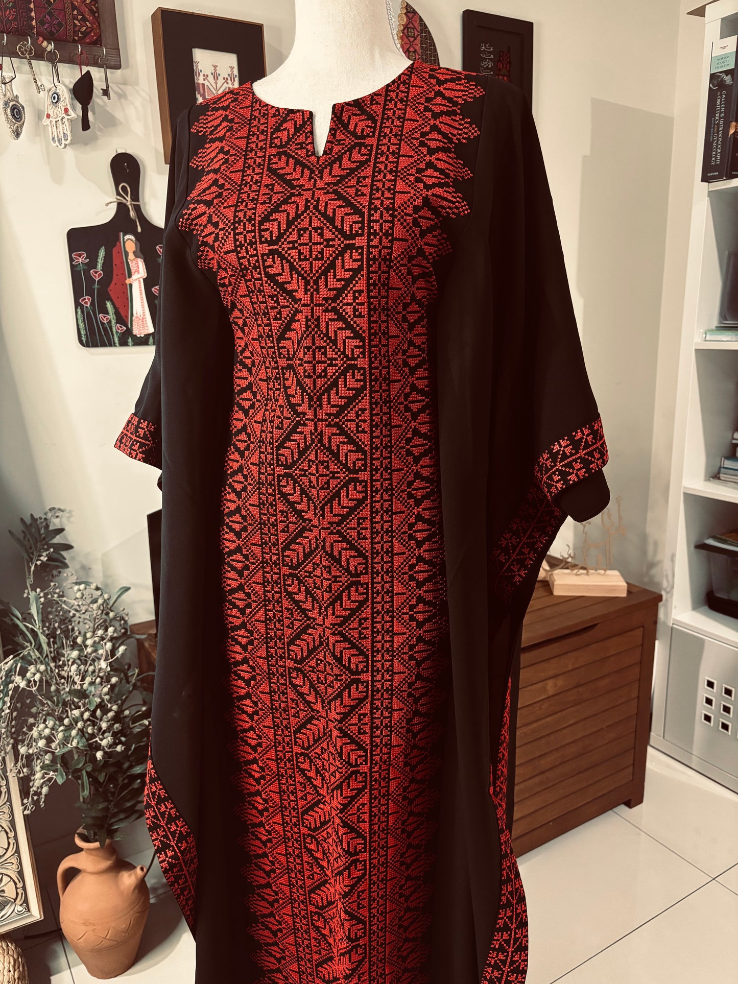 Butterfly Chiffon Abaya