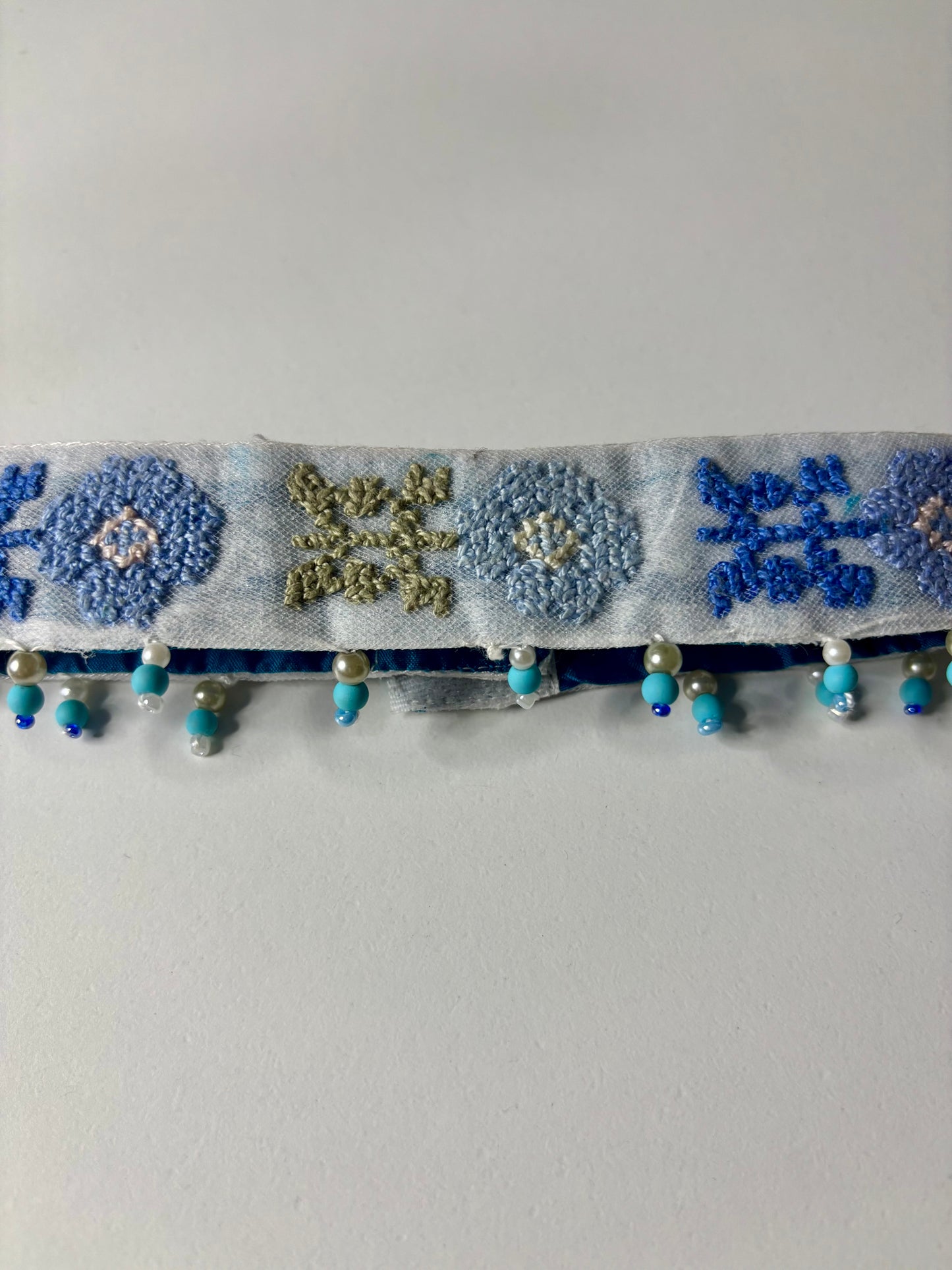 Tatreez Choker (Blue)