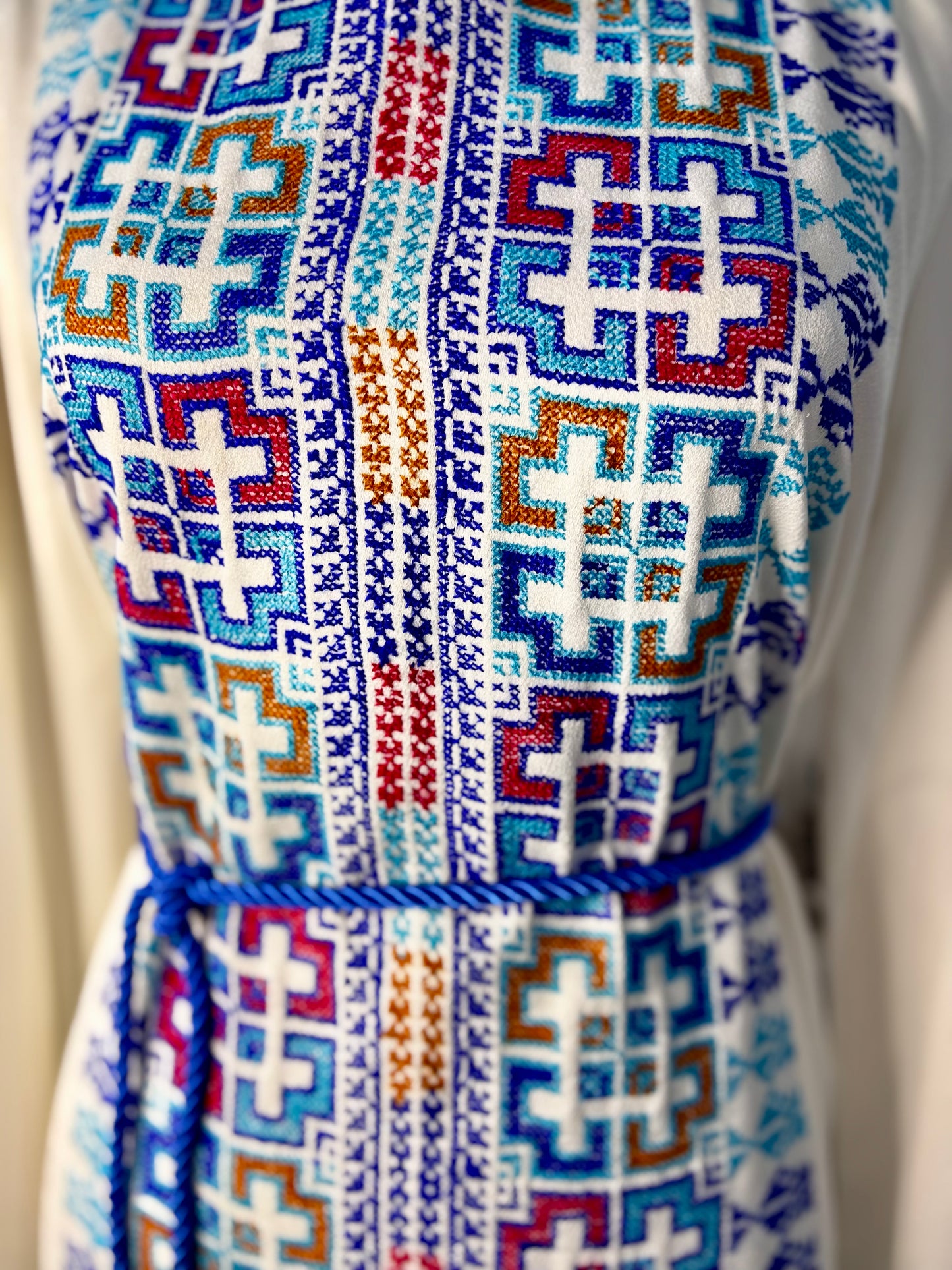 The Blue Heritage Thobe (Ramallah Collection)