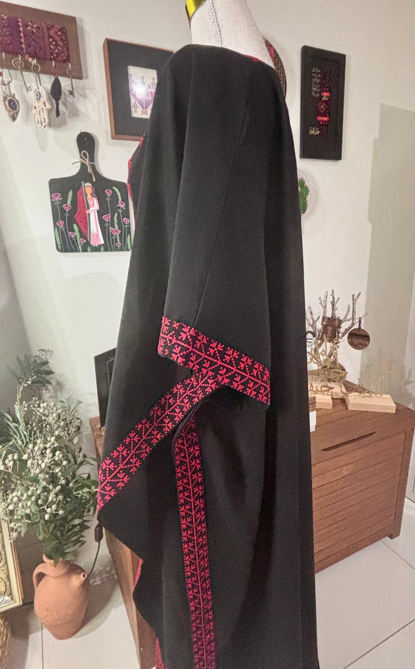 Butterfly Chiffon Abaya