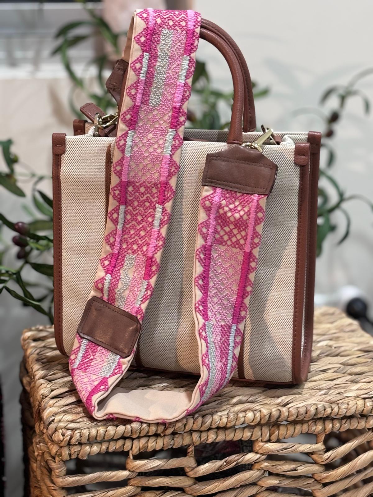 Hand Embroidered Bag strap