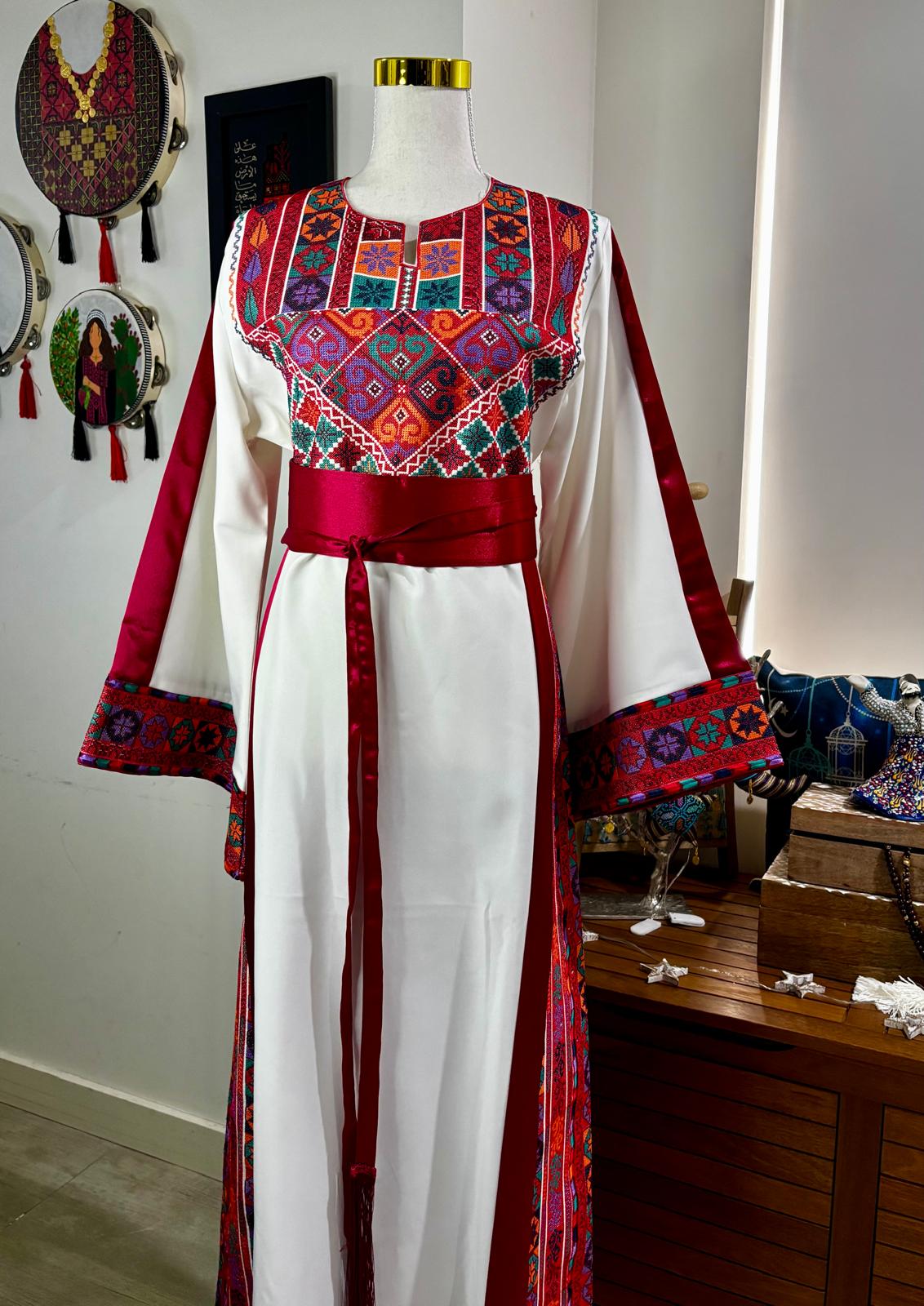 New White Falahi Thobe