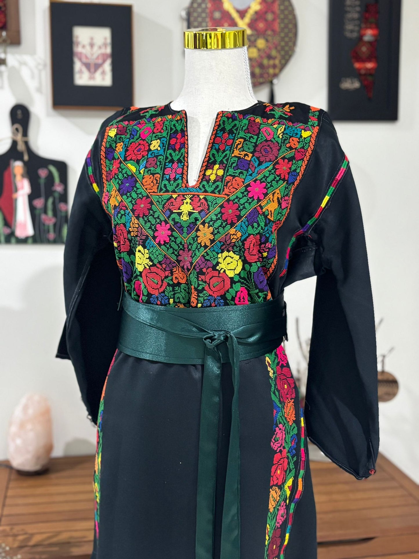 Deerah Coolection:  Vintage Palestinian Thobe. (From Al-Khalil)