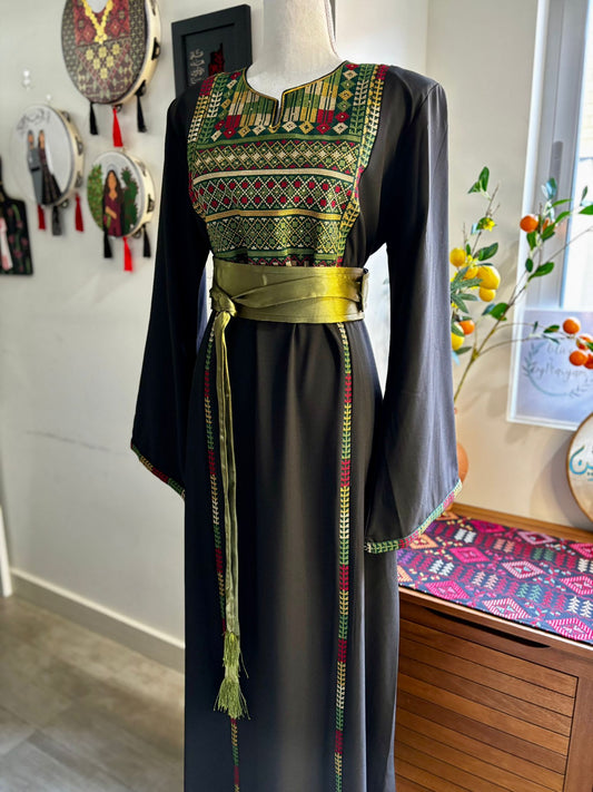 Bissan Thobe (Black and Green)