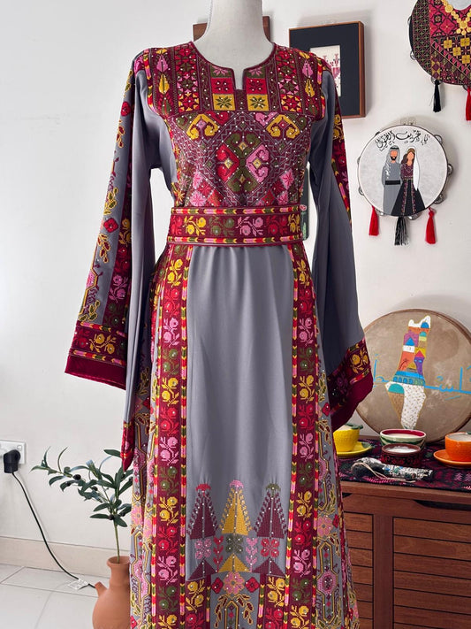 "Threads of the Sun" Thobe (Grey)