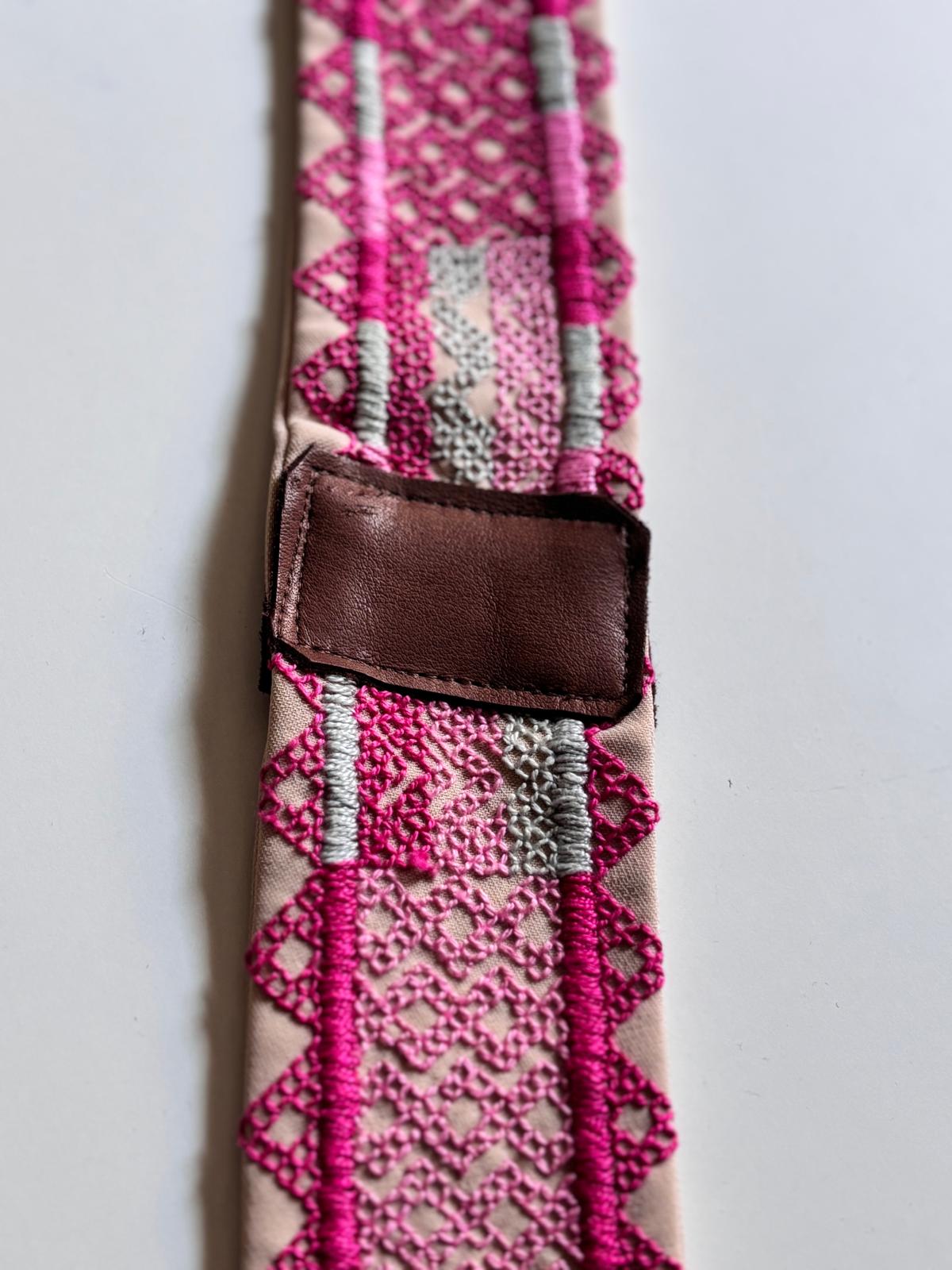Hand Embroidered Bag strap