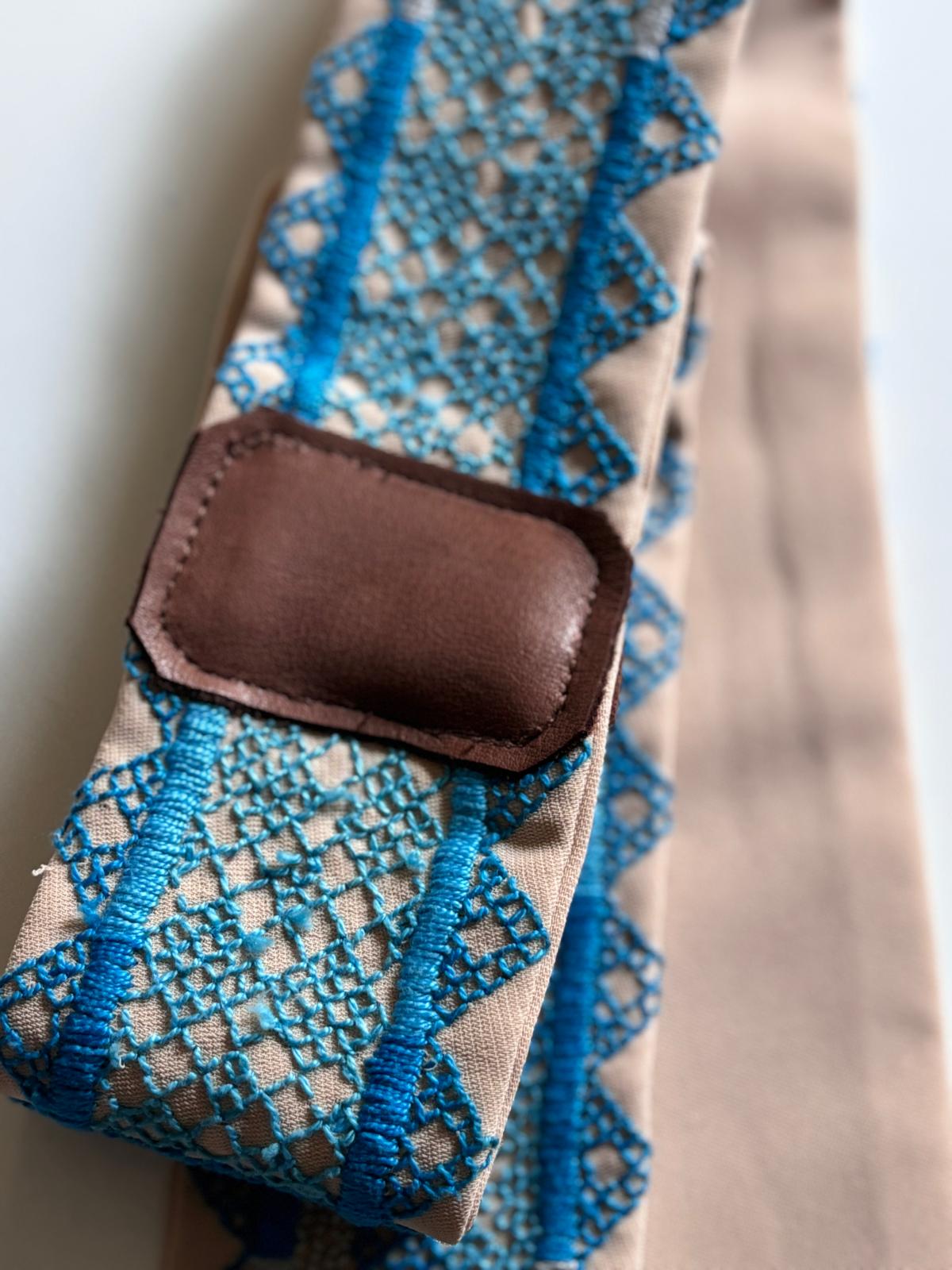 Hand Embroidered Bag strap
