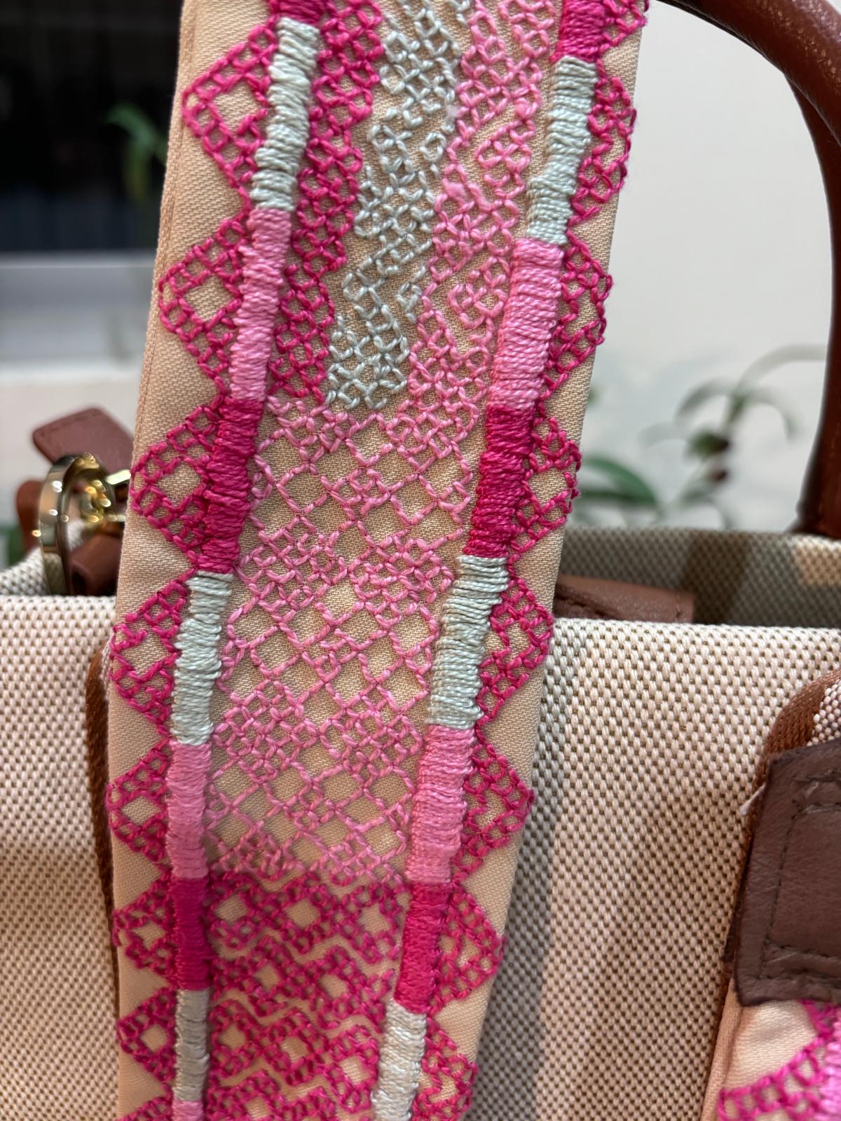 Hand Embroidered Bag strap