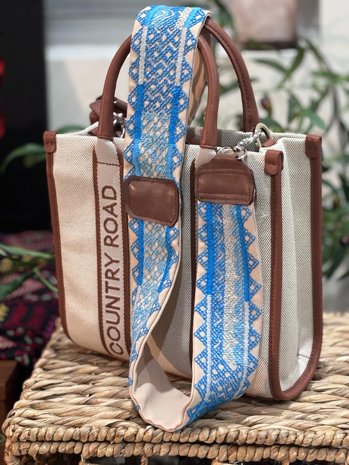 Hand Embroidered Bag strap