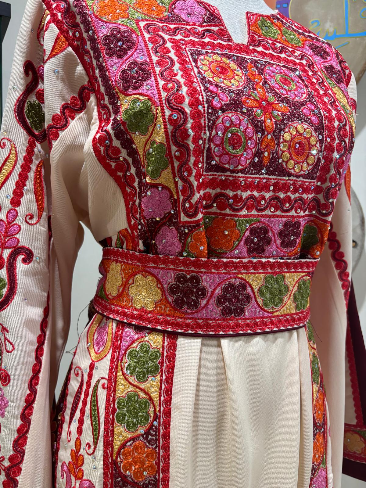 Beige Malaka Dress