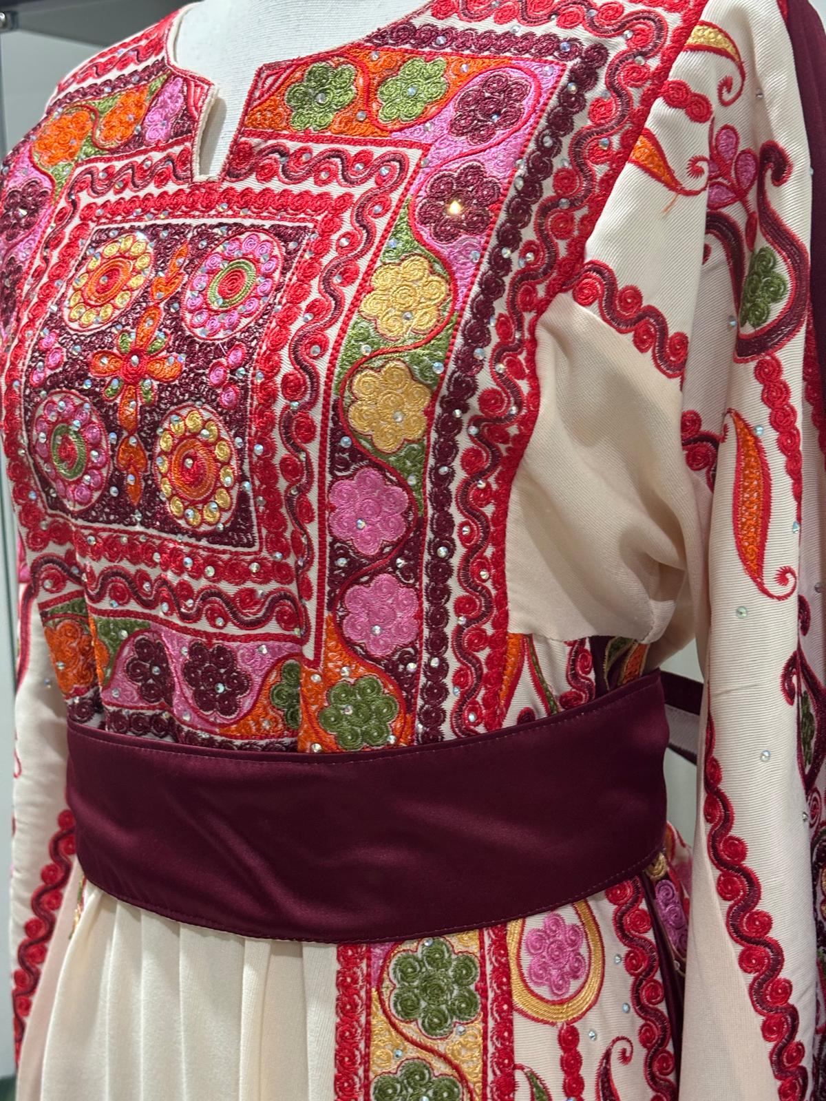 Beige Malaka Dress