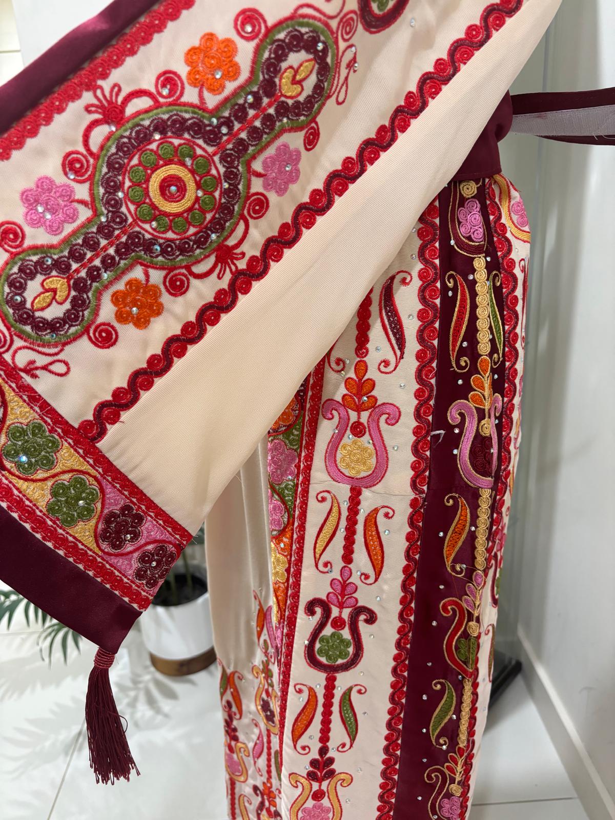 Beige Malaka Dress