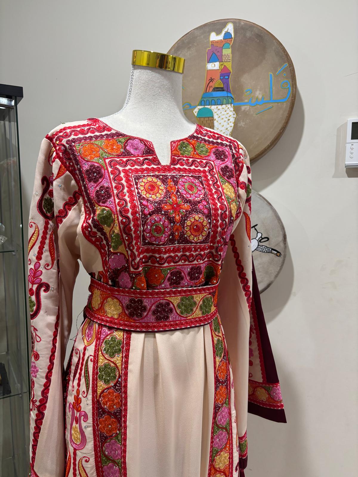 Beige Malaka Dress