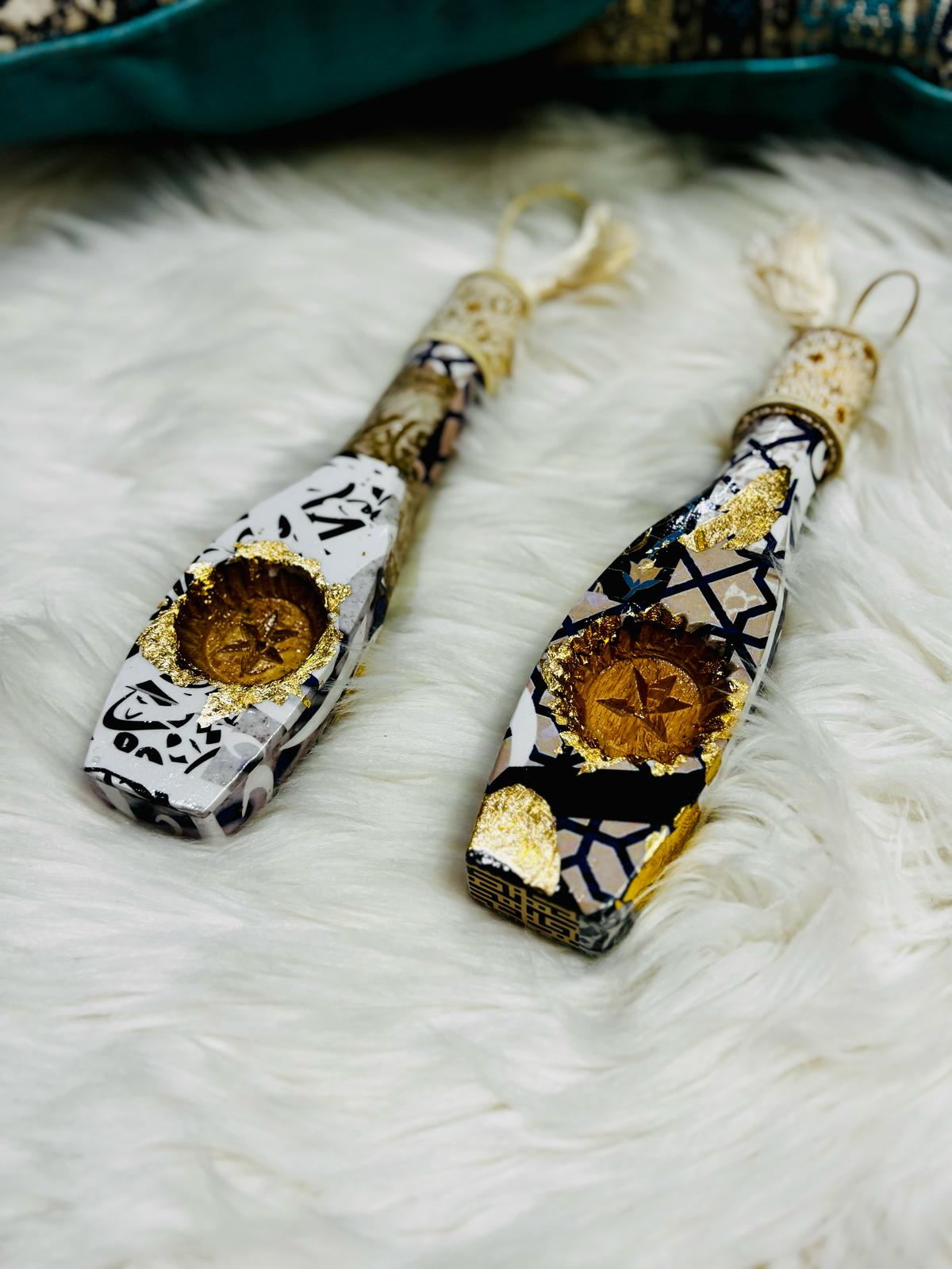 Maámoul Mould with hand embroidery.