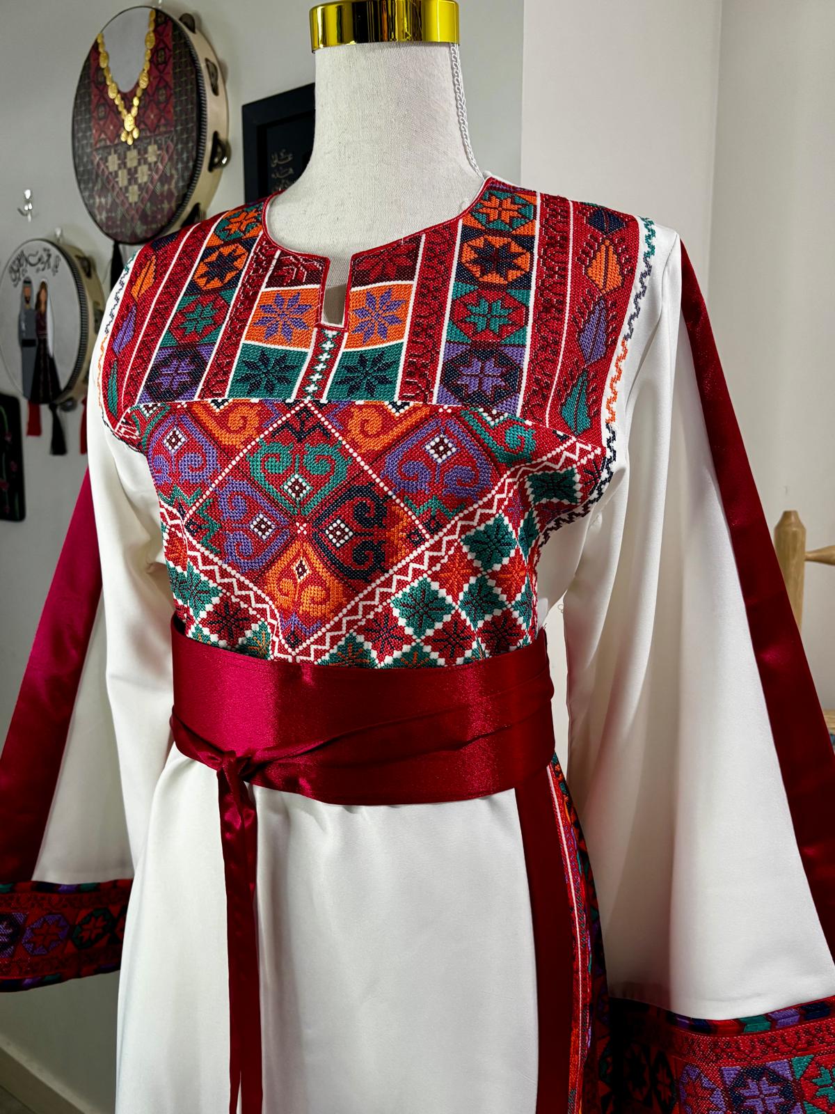 New White Falahi Thobe