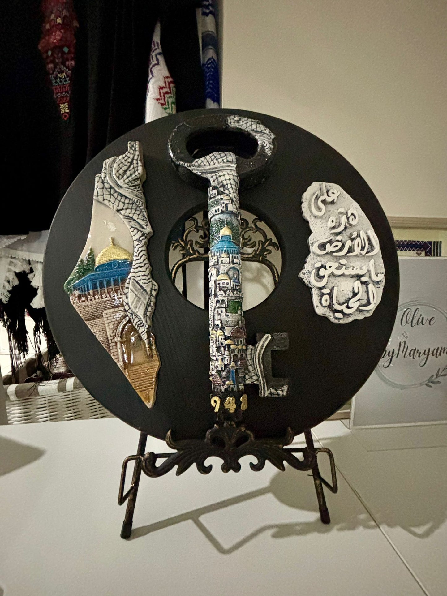 Key of Return 1948-Palestine Heritage Display