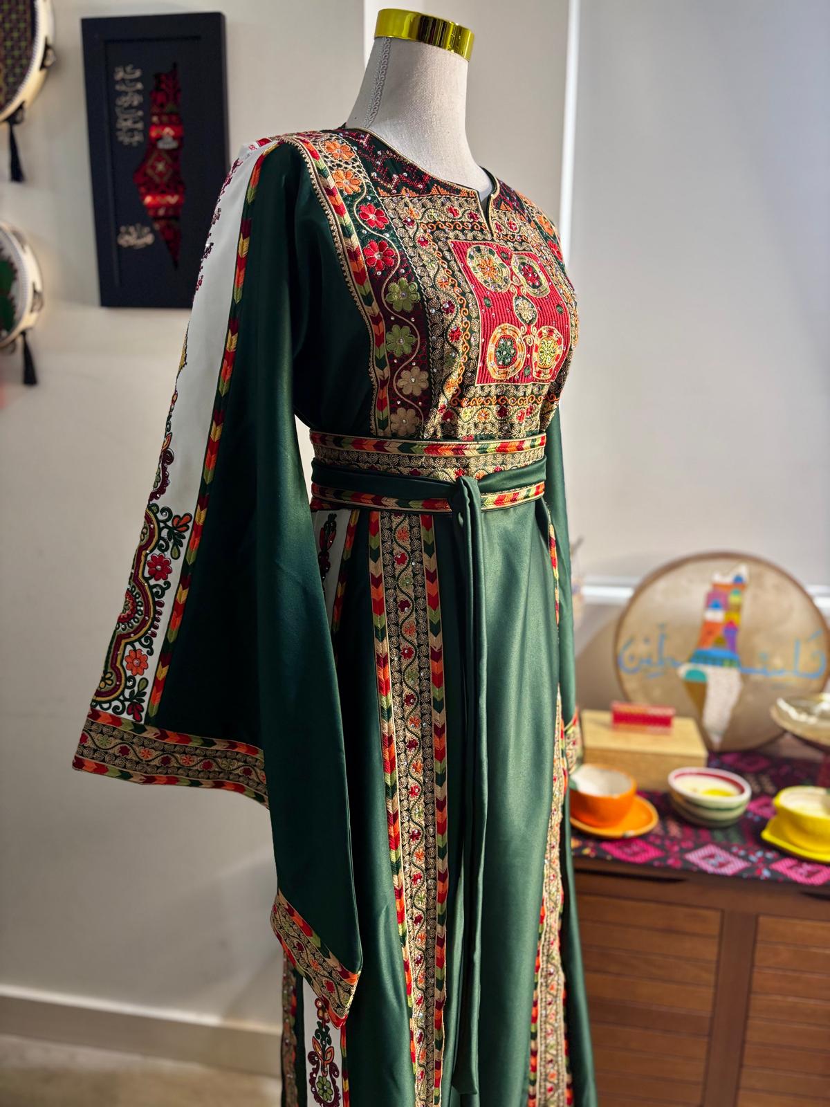 Green Malaka Thobe