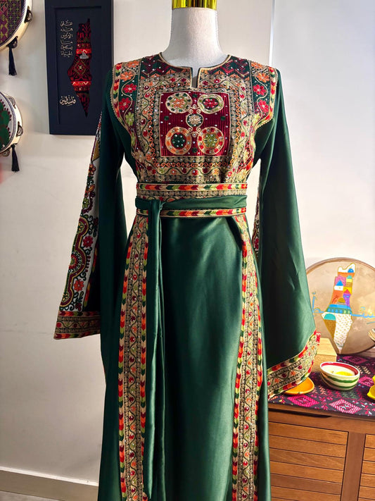 Green Malaka Thobe