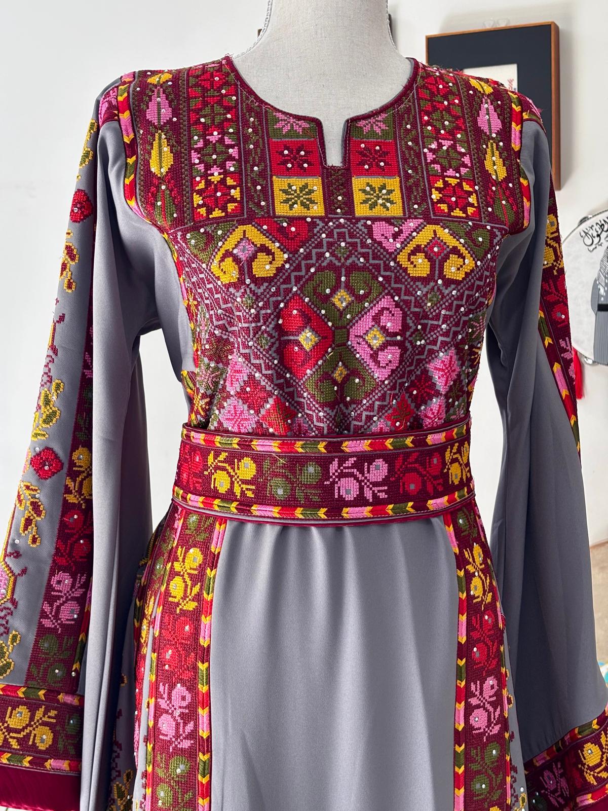 "Threads of the Sun" Thobe (Grey)