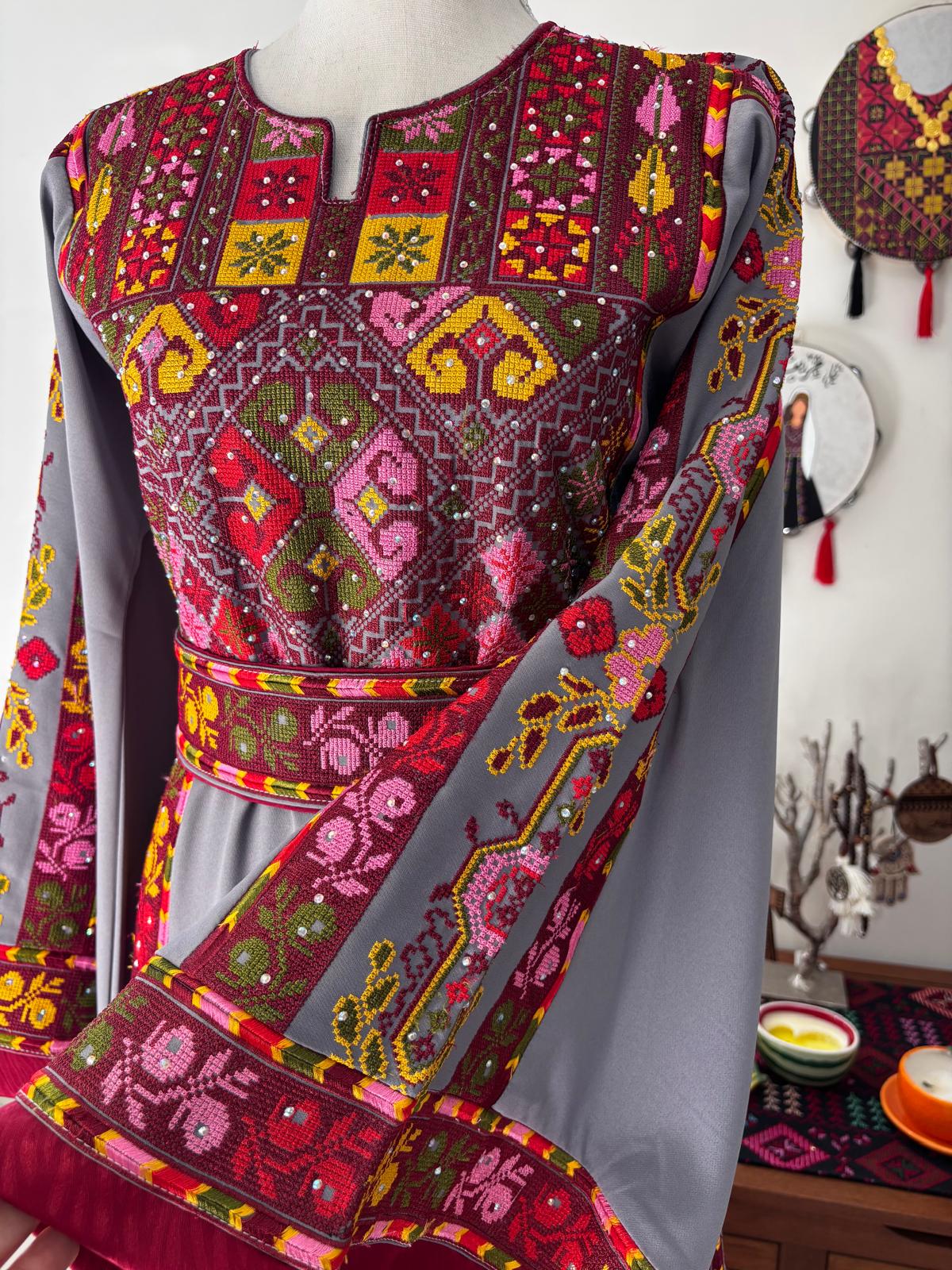 "Threads of the Sun" Thobe (Grey)