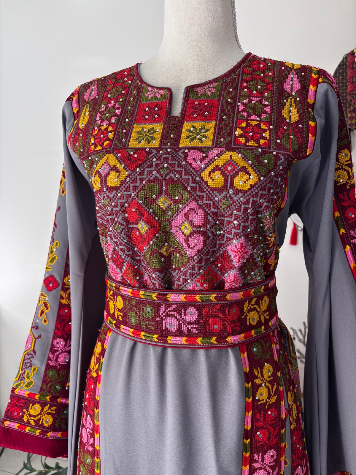 "Threads of the Sun" Thobe (Grey)