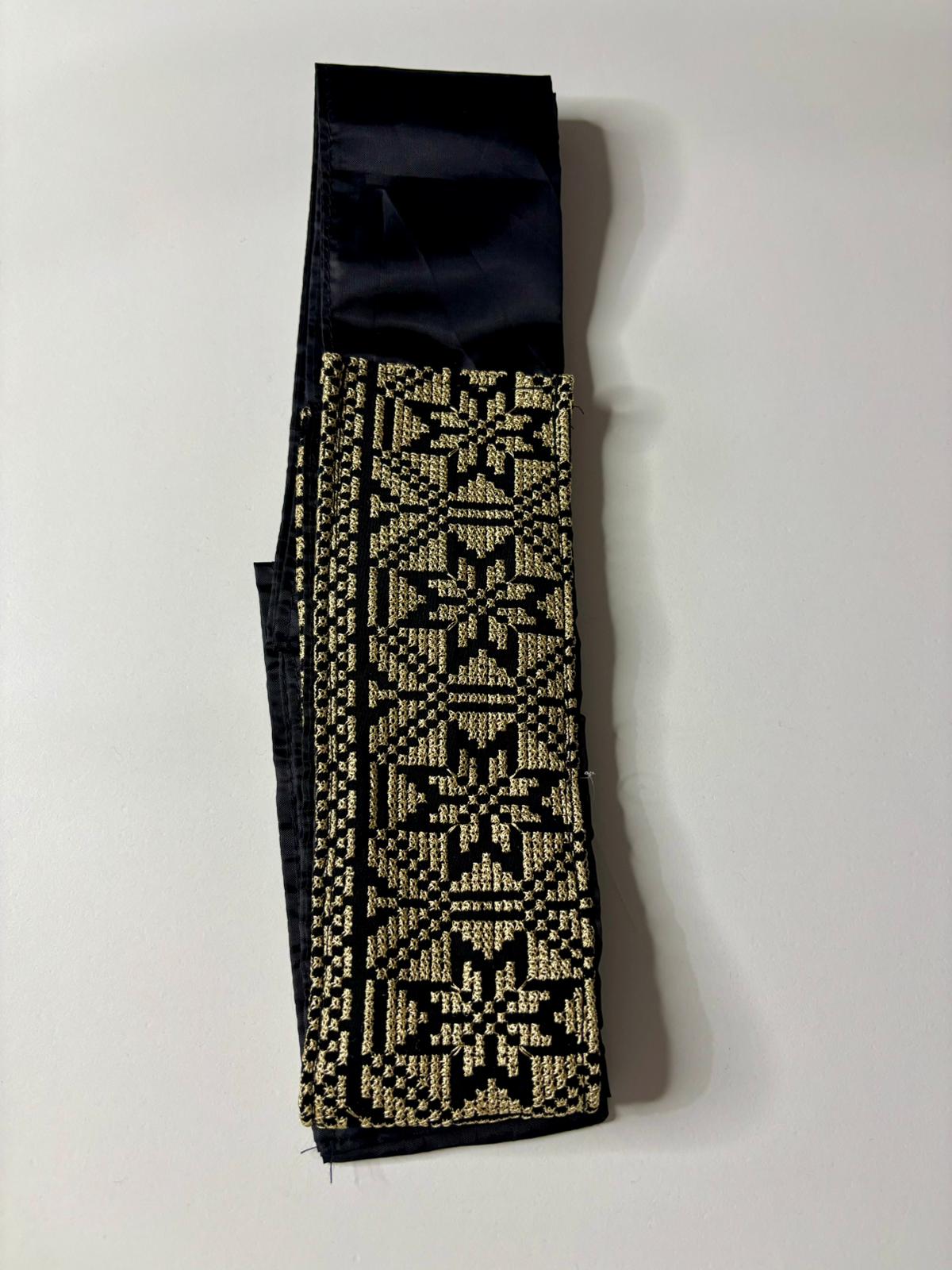 Tatreez Headband or Belt (no coins) Gold