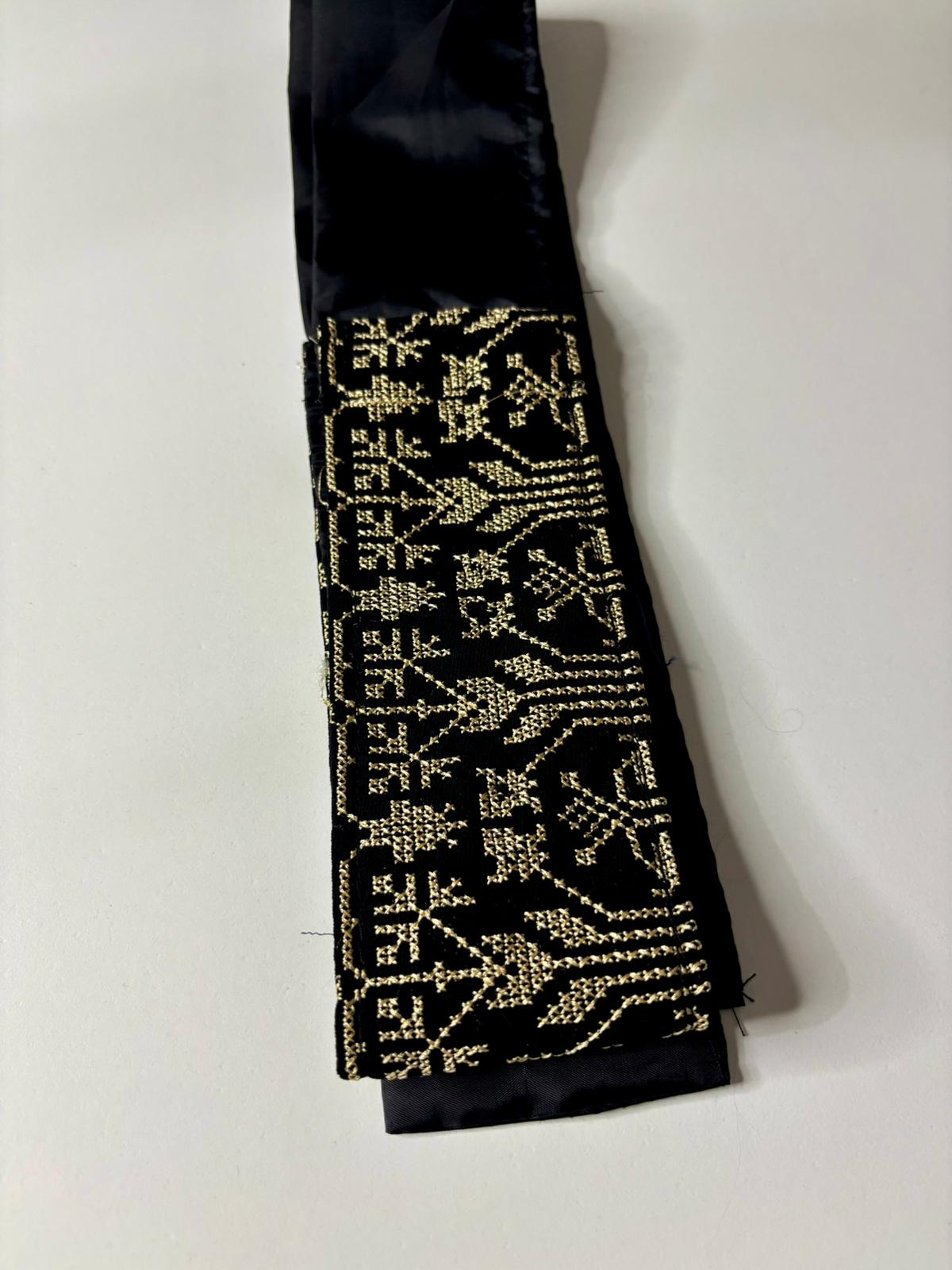 Tatreez Headband or Belt (no coins) Gold
