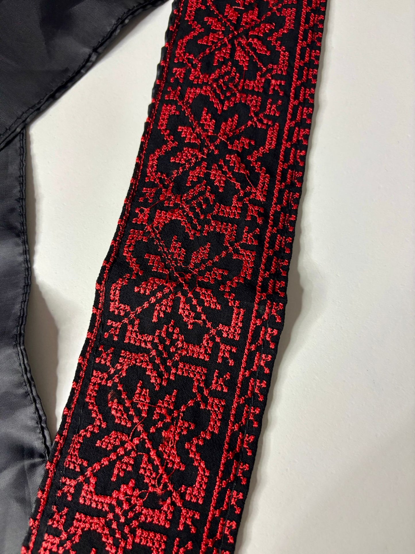 Tatreez Headband or Belt (no coins) Pattern 2 Red