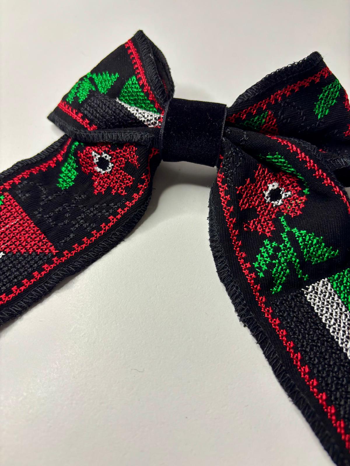 The Heritage Hair Bow (Flag Colours)