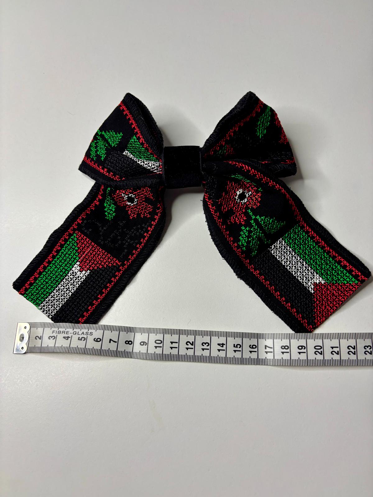The Heritage Hair Bow (Flag Colours)