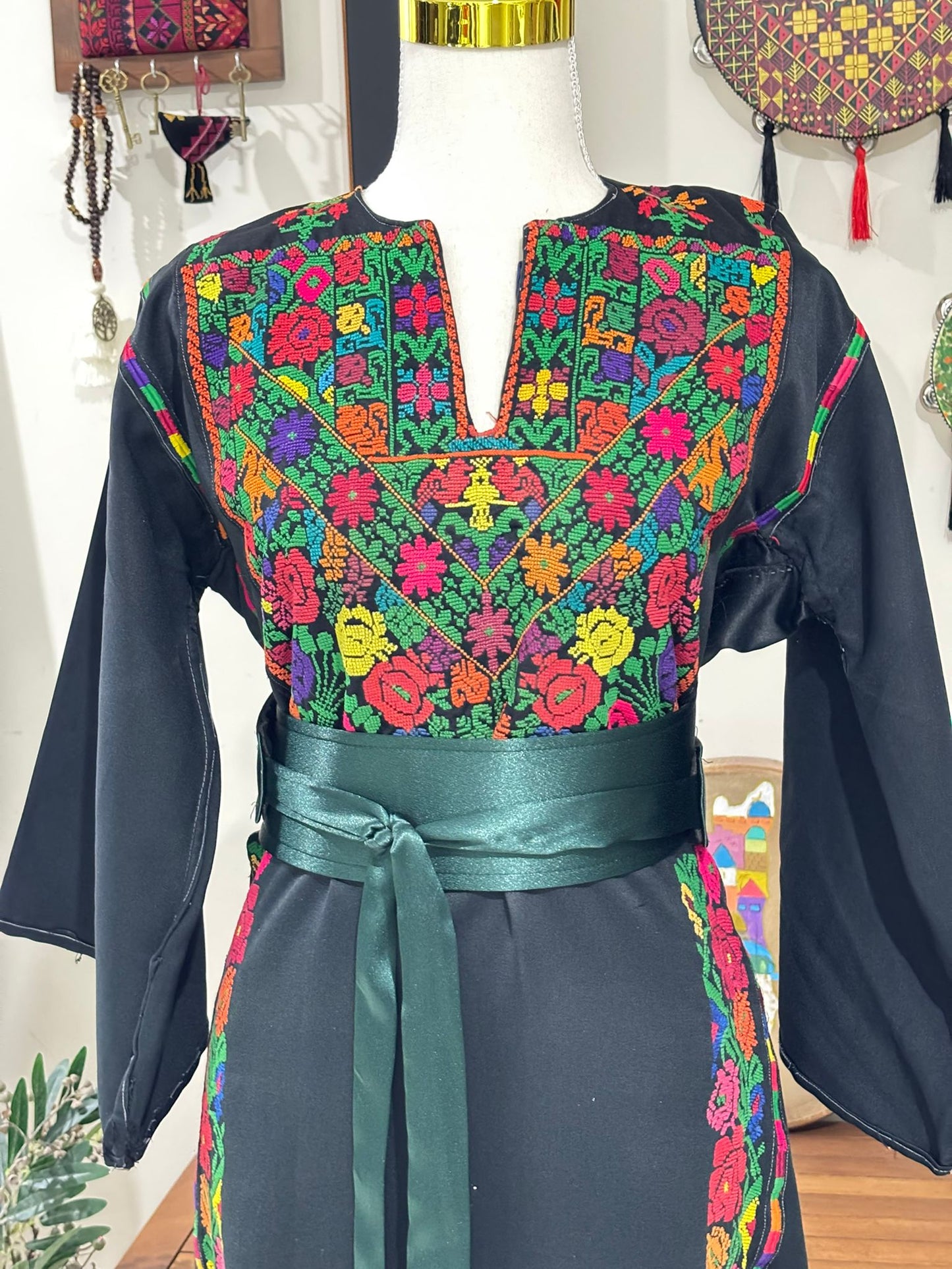 Deerah Coolection:  Vintage Palestinian Thobe. (From Al-Khalil)