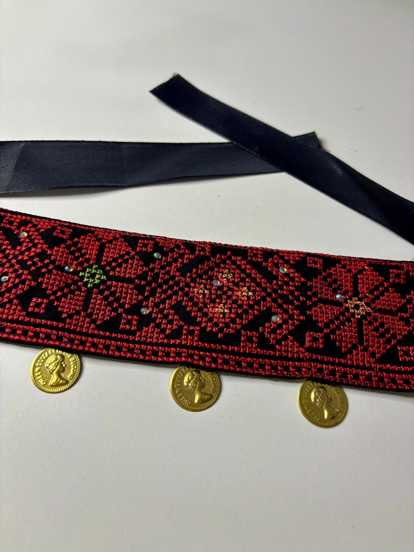 Head Band with Coins