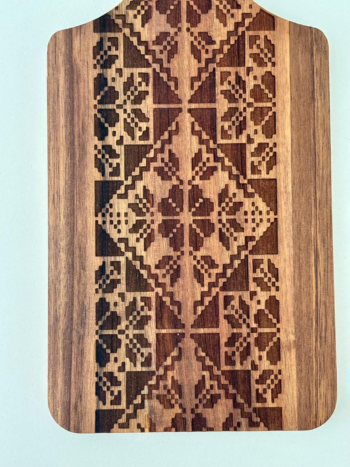 Palestine Tatreez Serving Board (Small)