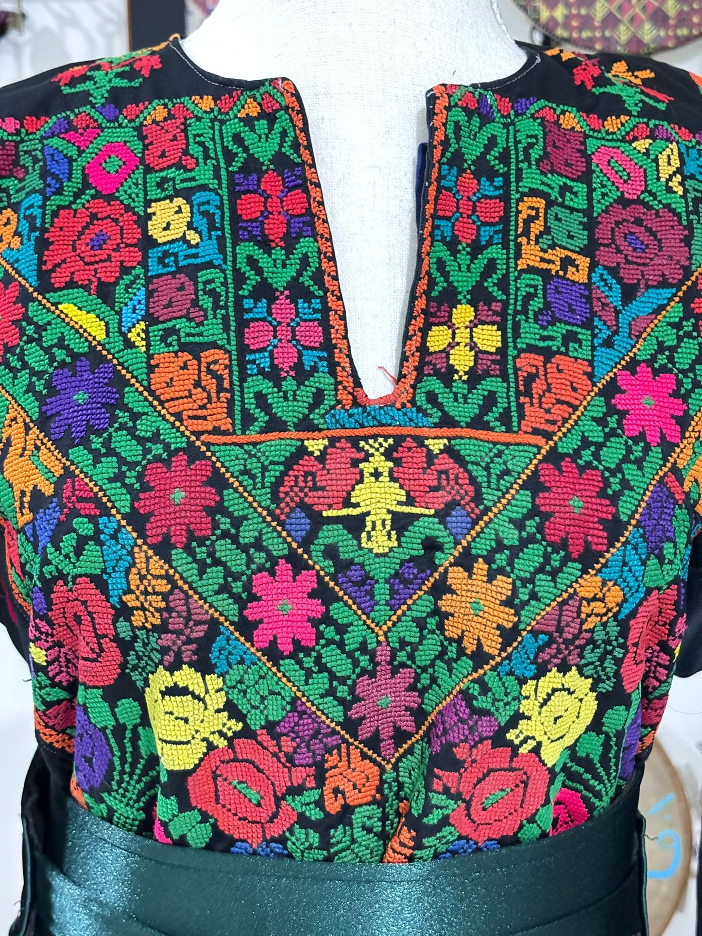 Deerah Coolection:  Vintage Palestinian Thobe. (From Al-Khalil)